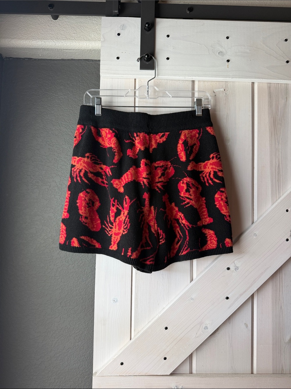Dressed in LALA You’re my Lobster knit shorts - Picture 3 of 9
